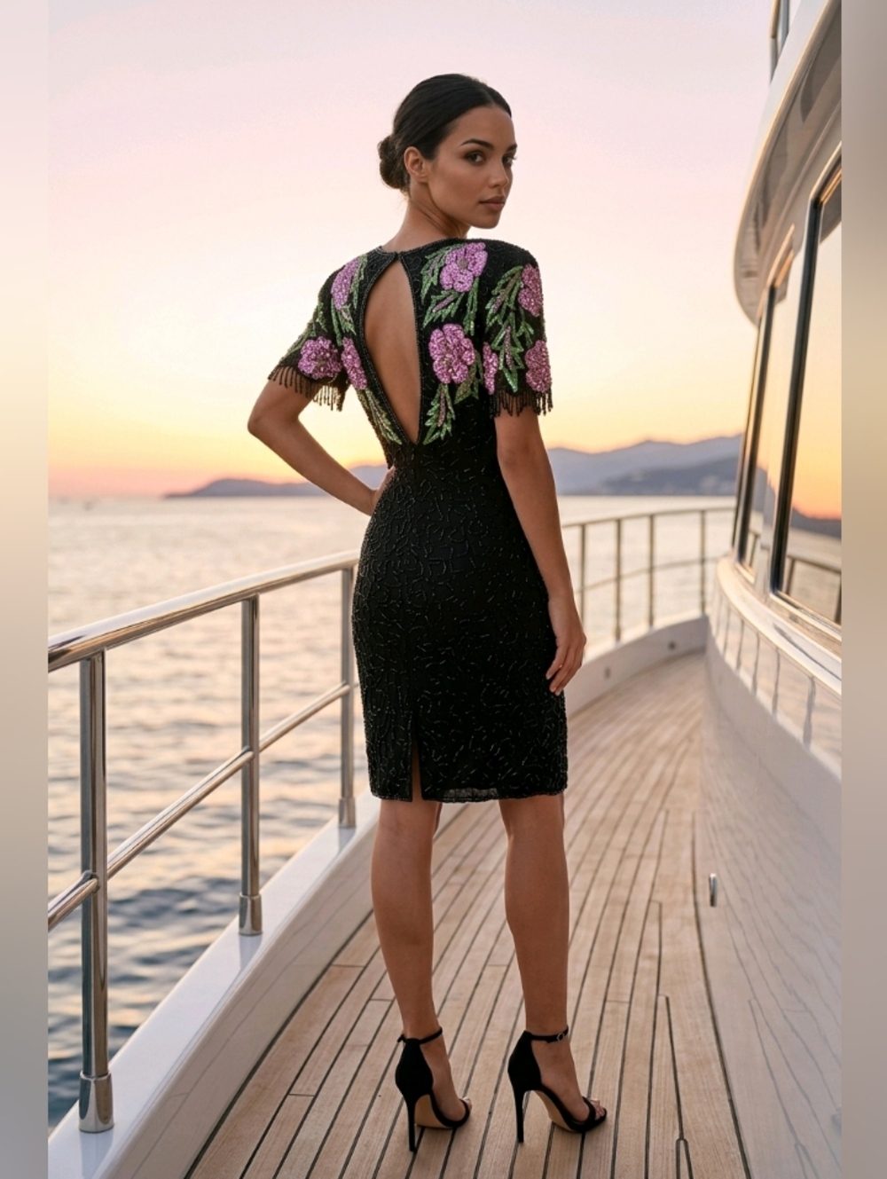 𝗟𝗮𝘂𝗿𝗲𝗻𝗰𝗲 𝗞𝗮𝘇𝗮𝗿 𝗩𝗧𝗚.𝗦𝗲𝗾𝘂𝗶𝗻 𝗙𝗹𝗼𝗿𝗮𝗹 𝗗𝗿𝗲𝘀𝘀 - Picture 4 of 13